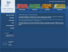 Tablet Screenshot of institut-e-business.de